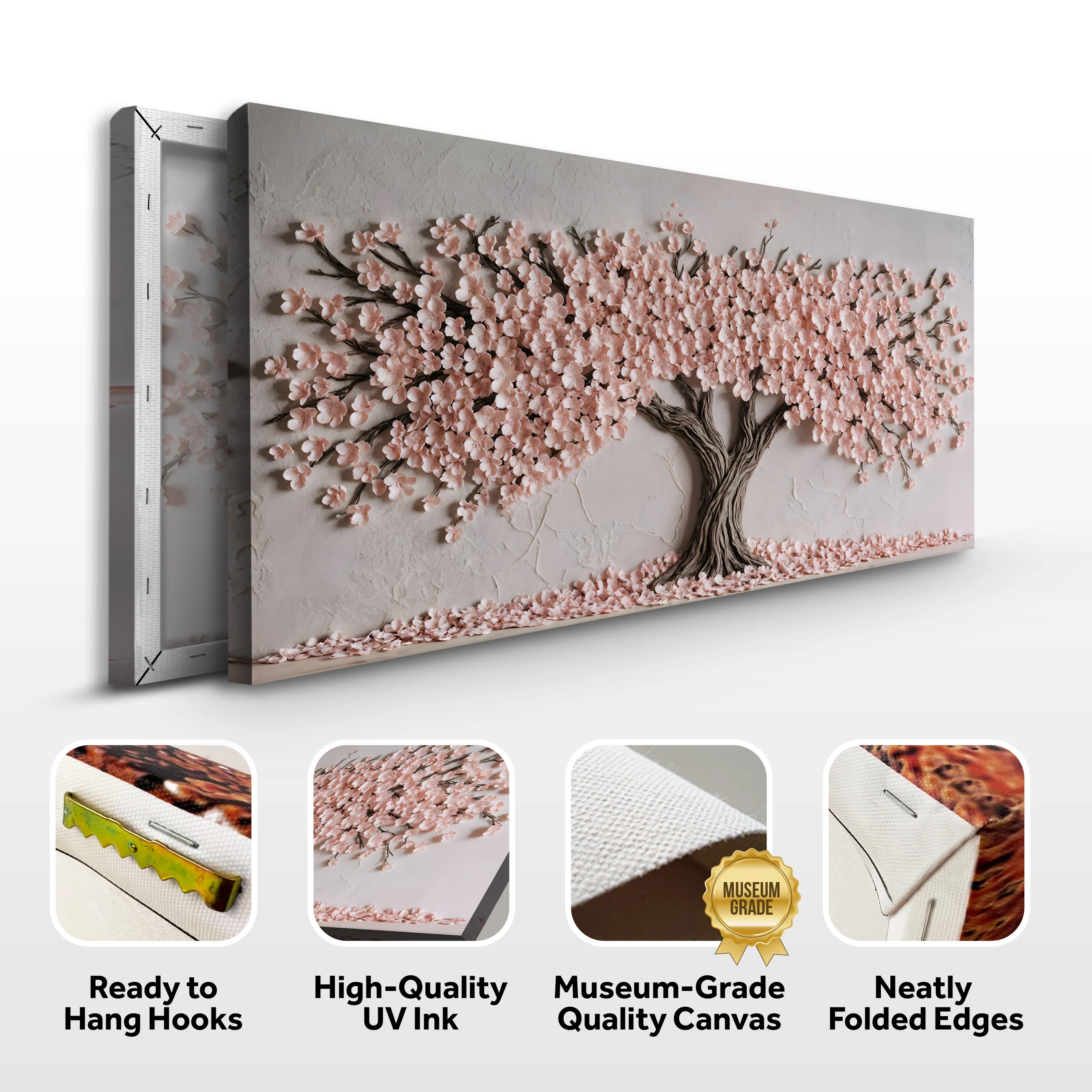 Blush Blossom Wall Art - Image 7