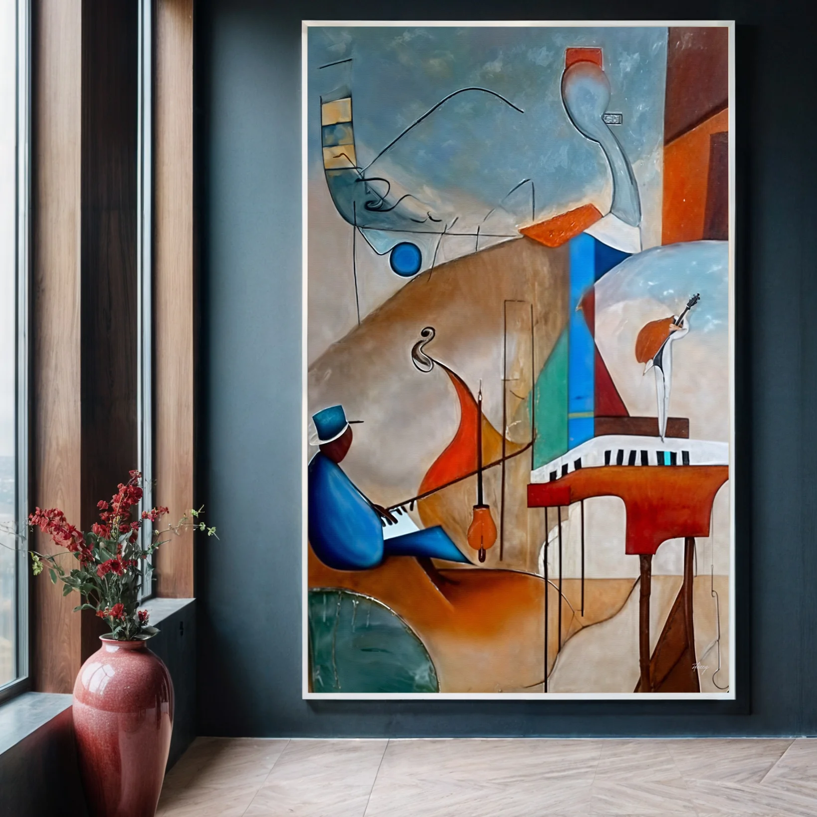 Canvas Print: "Melodic Abstraction" - Image 3