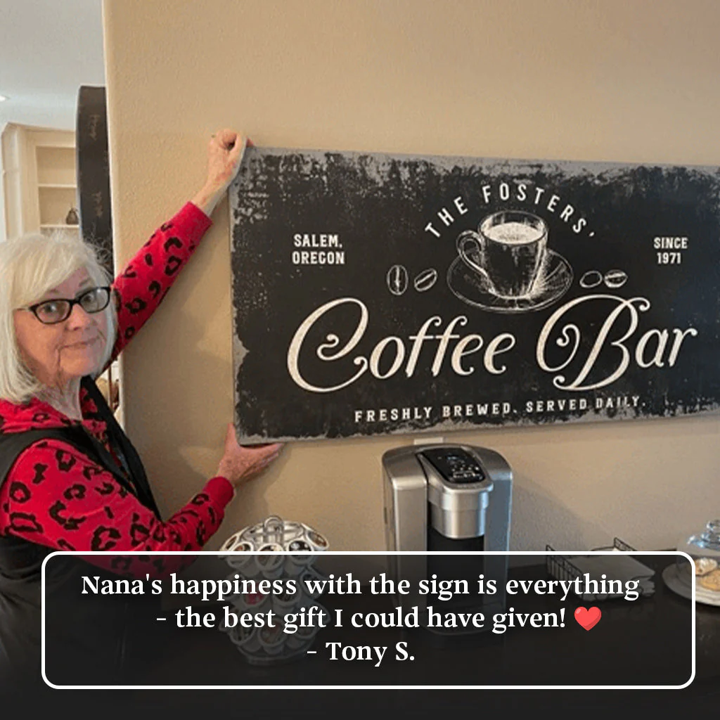 Coffee Bar Sign - Image 10