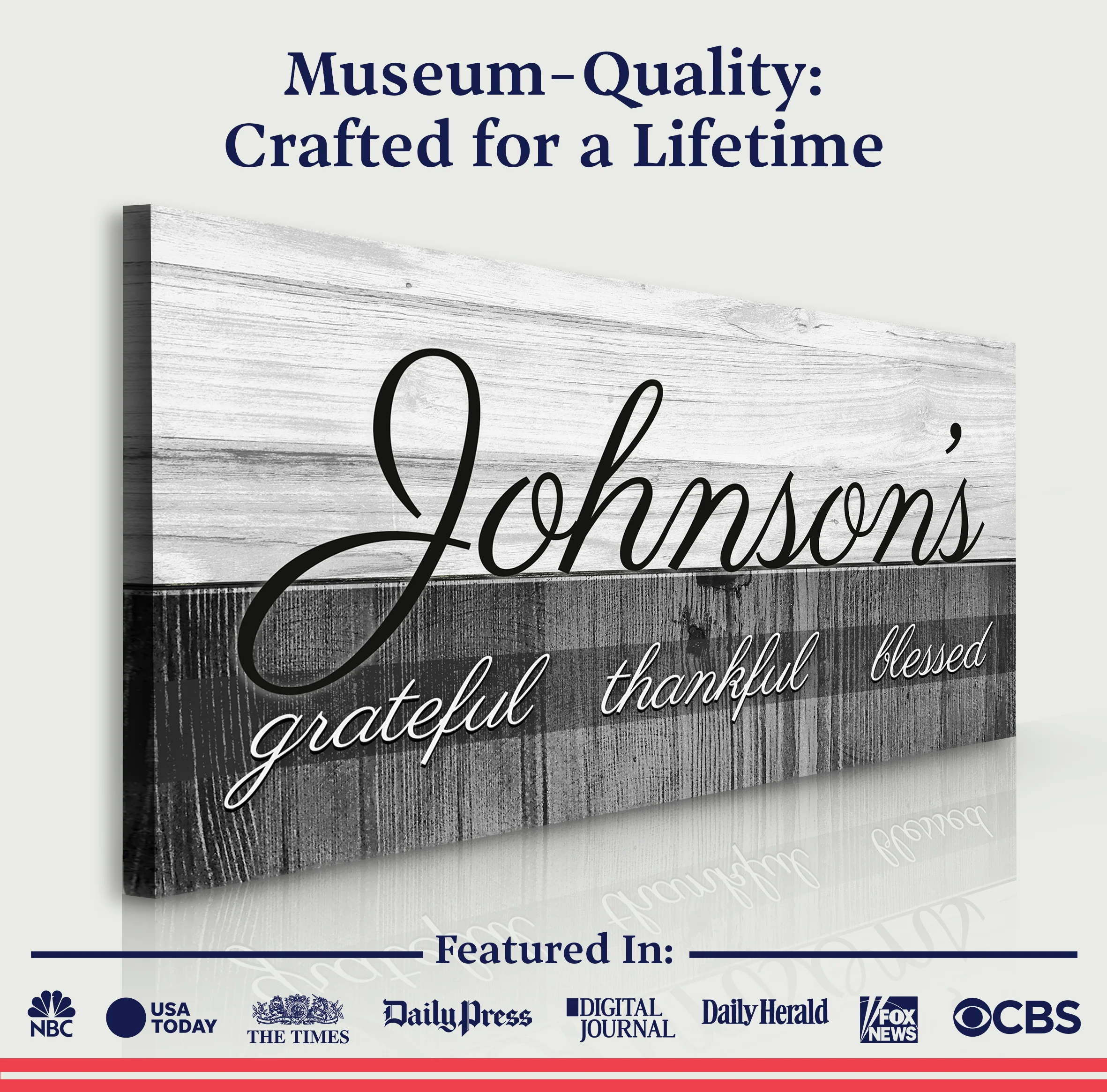 Family Grateful Sign - Image 3