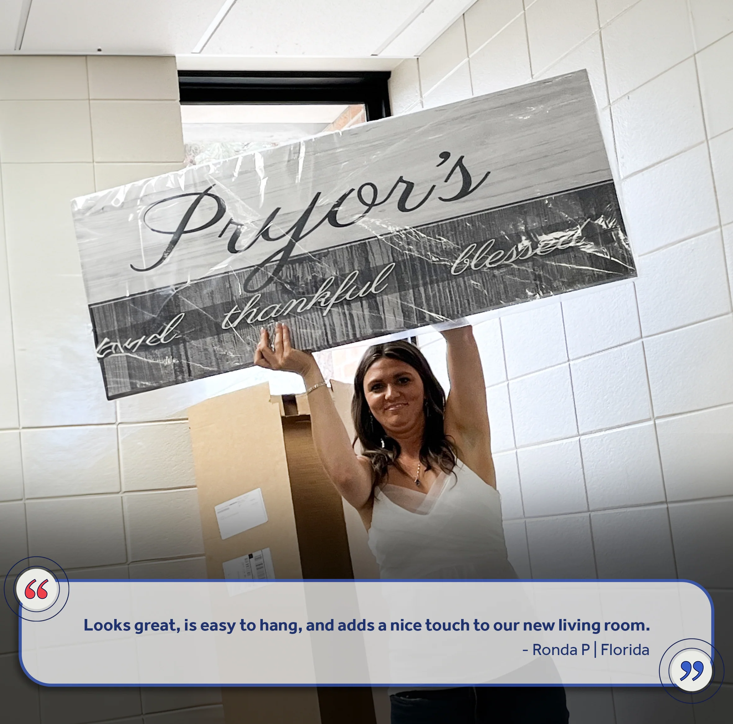 Family Grateful Sign - Image 7