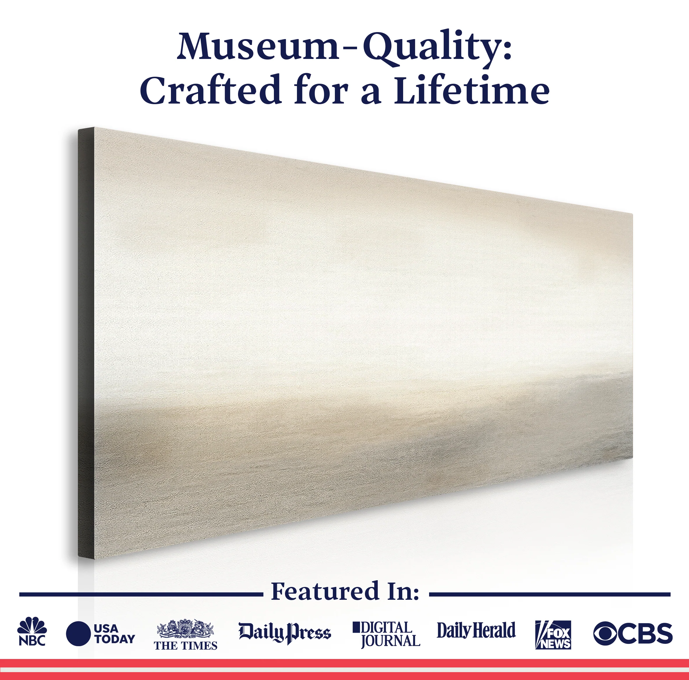 Nordic Beach Abstract Wall Art - Image 6