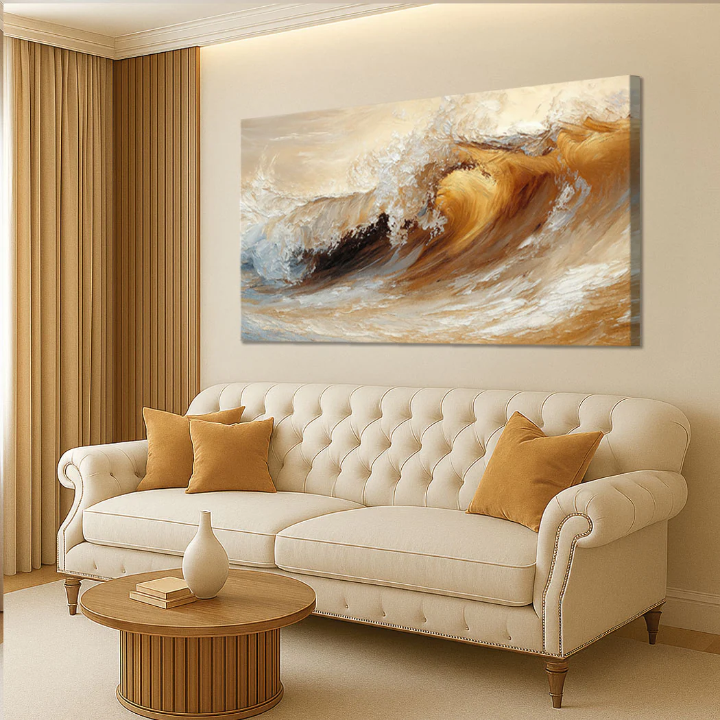 Ocean Wave Seascape Wall Art III - Image 3