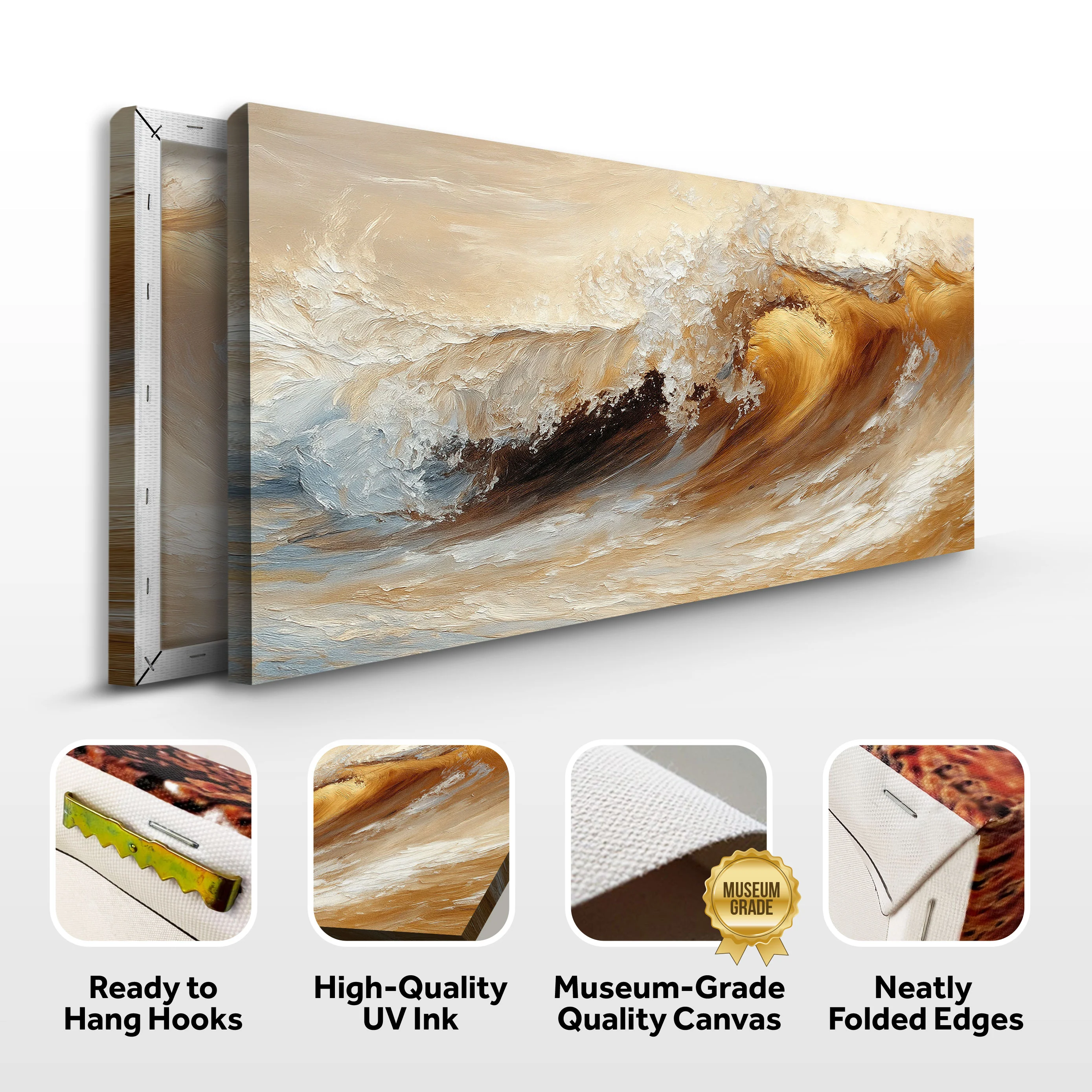Ocean Wave Seascape Wall Art III - Image 8