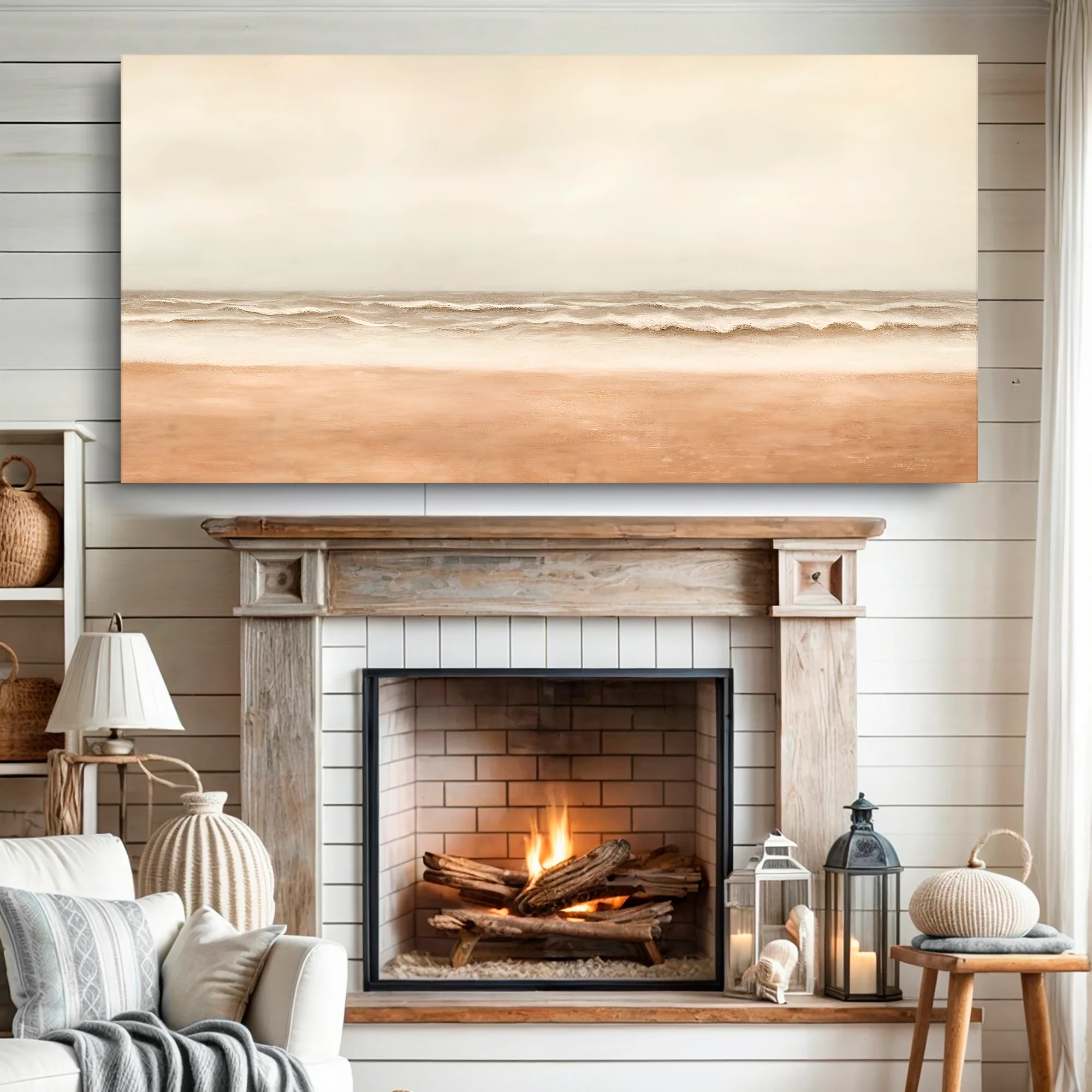 Seascape Abstract Wall Art - Image 5