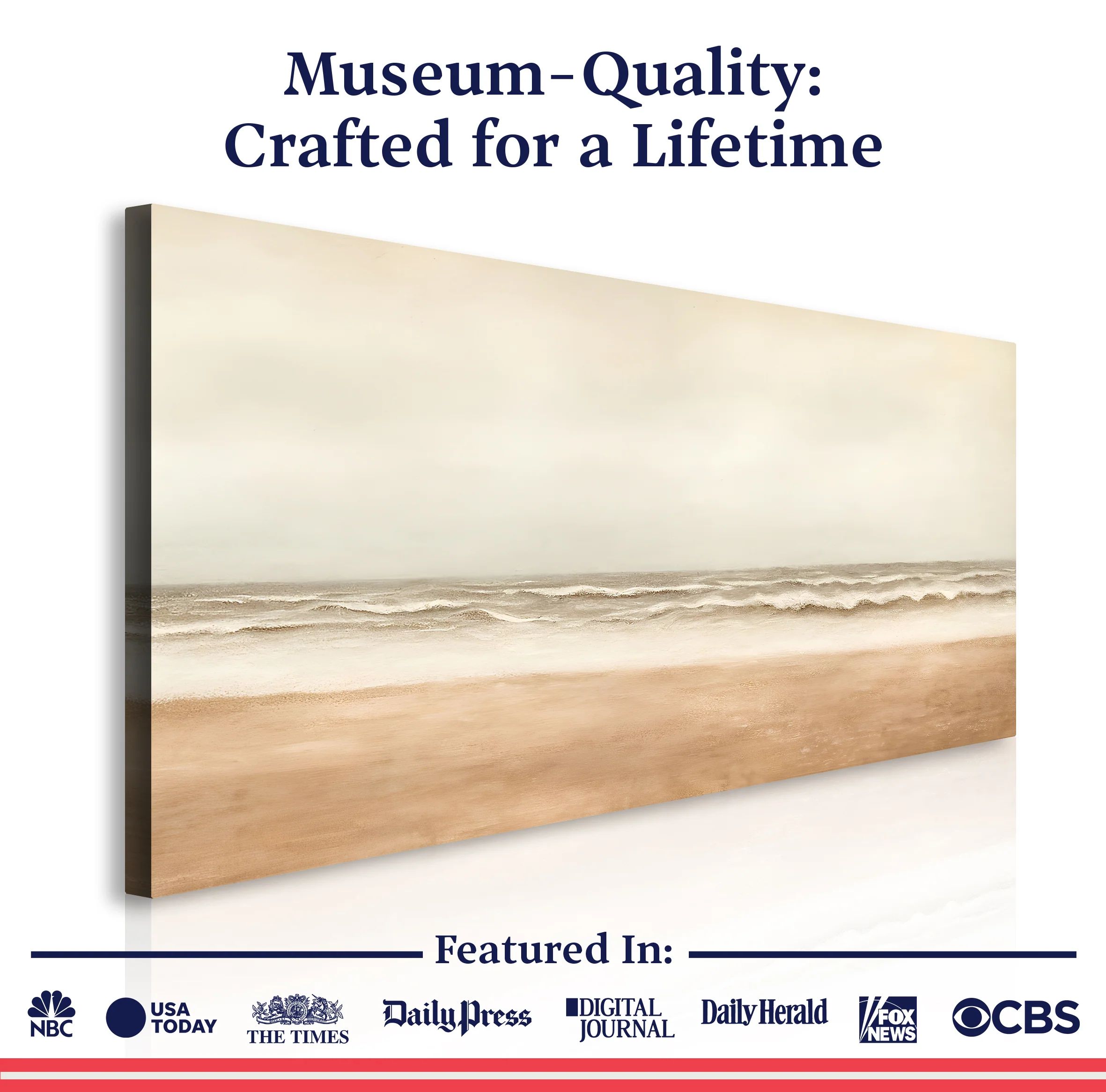 Seascape Abstract Wall Art - Image 6