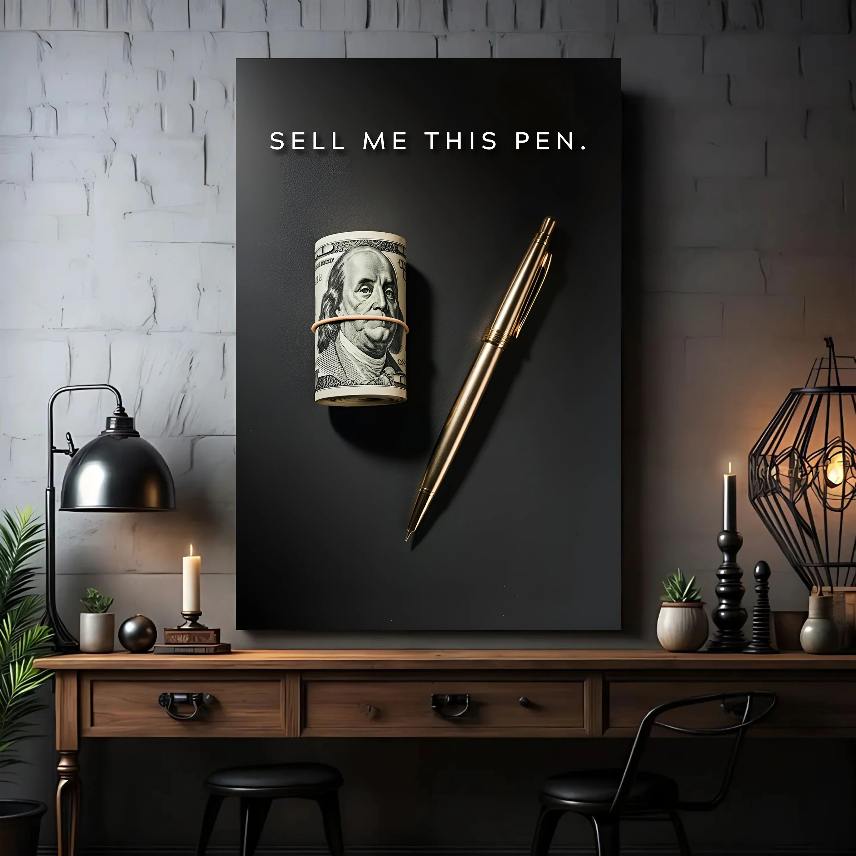 Sell Me This Pen Wall Sign - Image 3