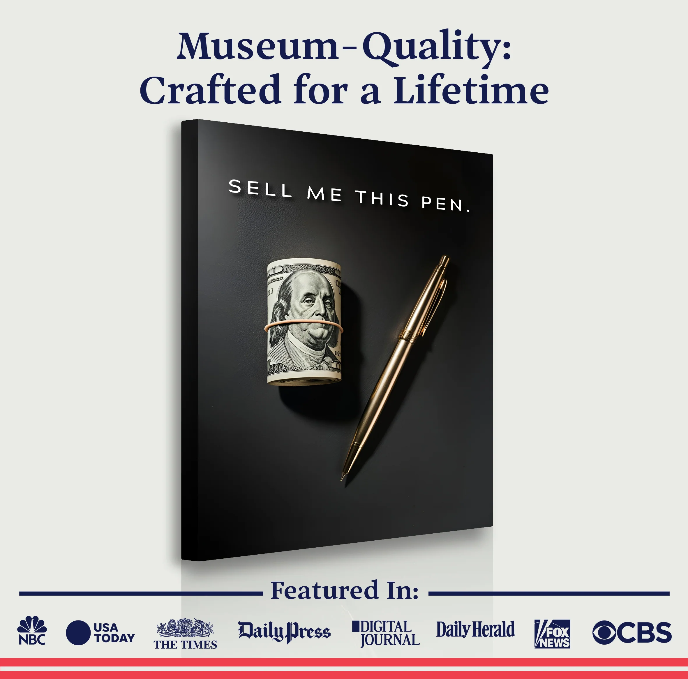 Sell Me This Pen Wall Sign - Image 6