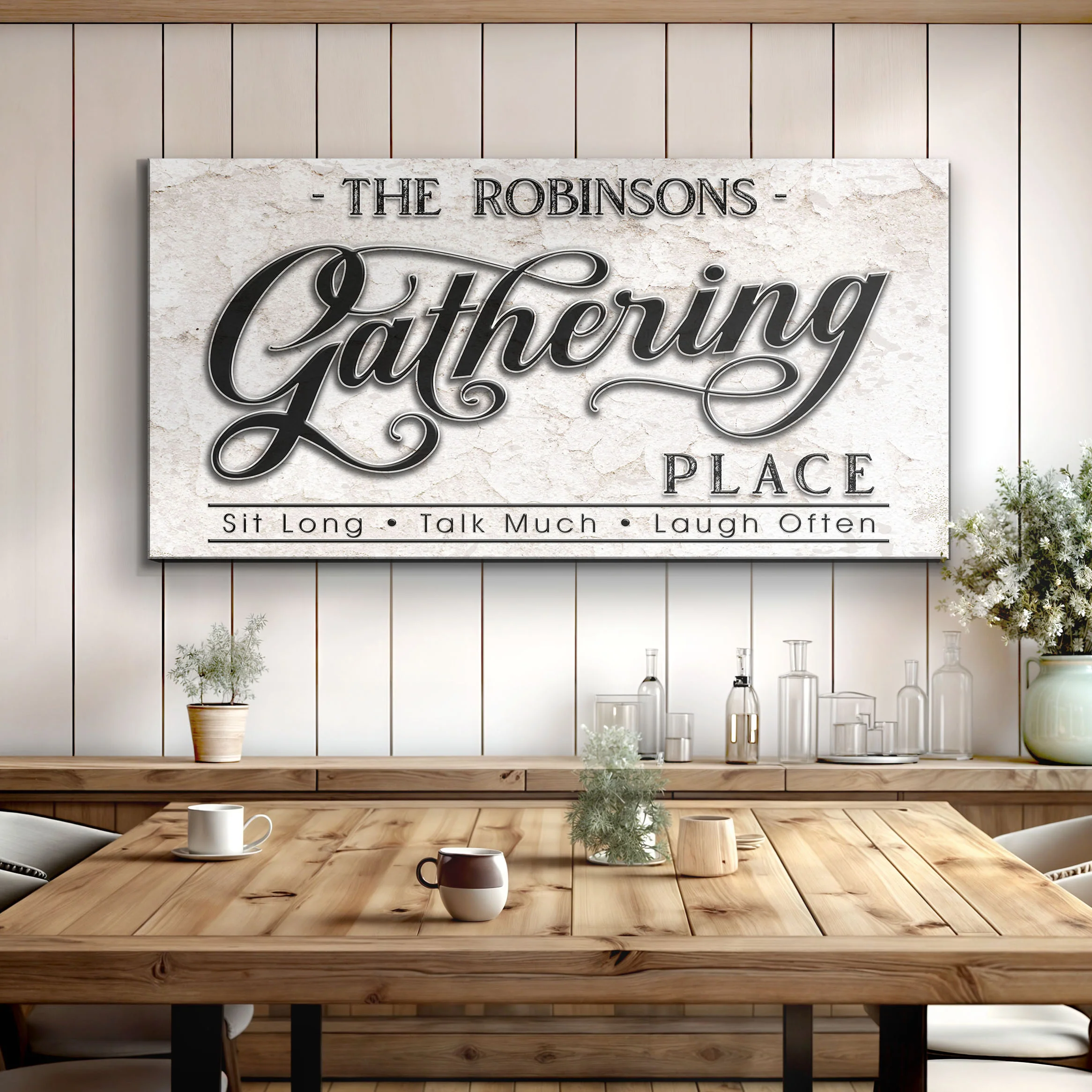 The Gathering Place Personalized Sign - Image 3