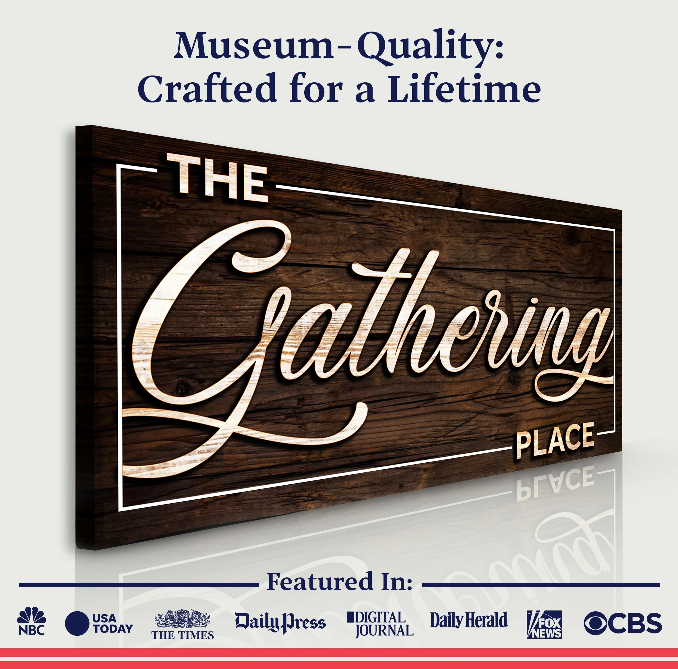 The Gathering Place Sign - Image 5