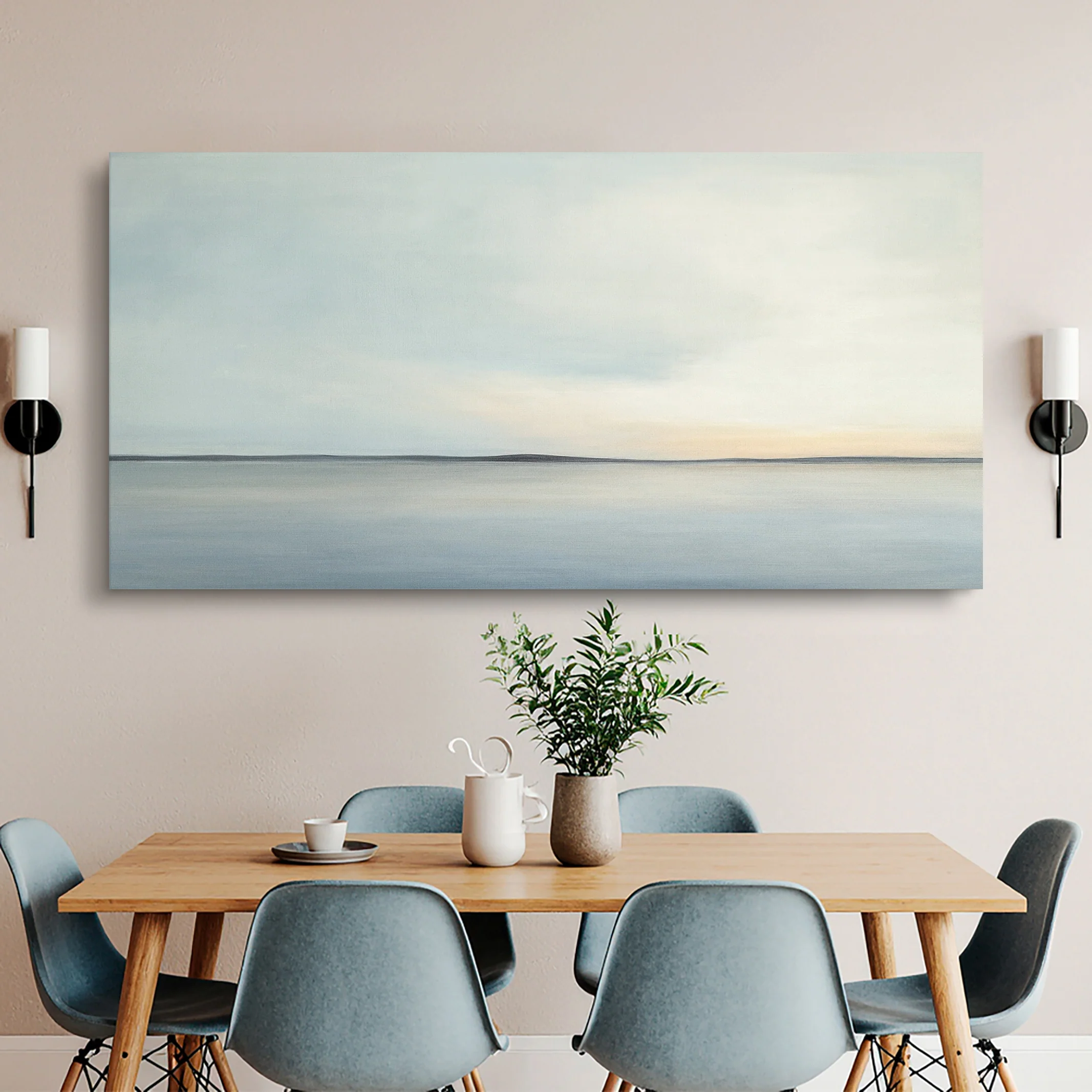 Tranquility Abstract Seascape Wall Art - Image 5