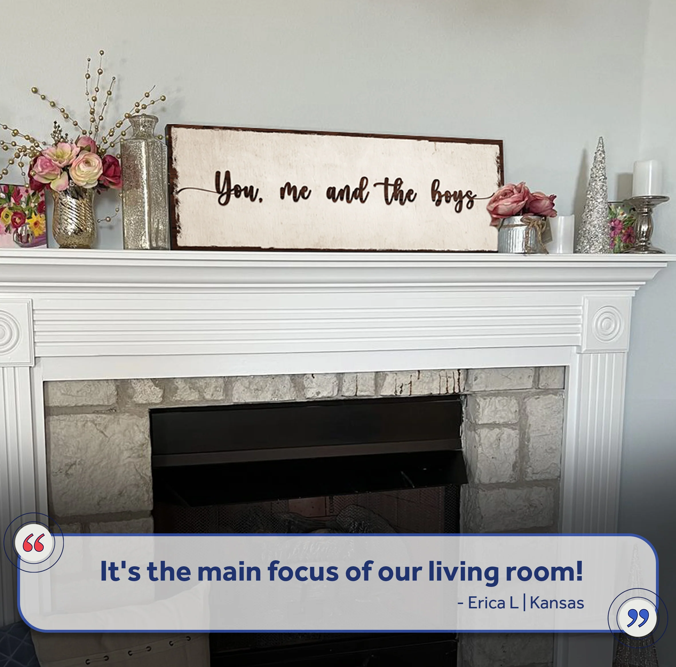 You, Me, And The Boys Sign IV - Image 7